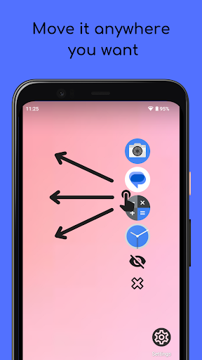 Floating App Launcher Screen 3