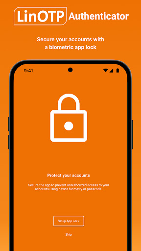 LinOTP Authenticator Screen 3