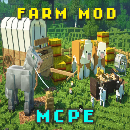 MCPE Farm Mod and Pets logo