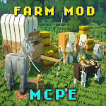 Cover Image of Download MCPE Farm Mod and Pets  APK