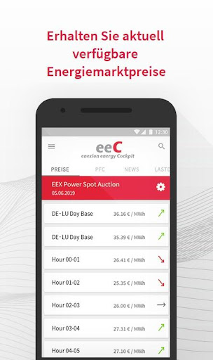 eeC - enexion energy Cockpit Screen 2