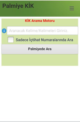 Palmiye Kamu İhale Uygulaması Screen 2