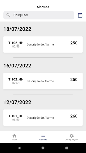 Android application Gauge Tecnologia screenshort