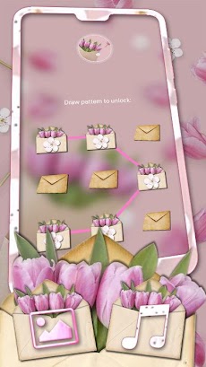Pink Flower Gift Themeのおすすめ画像4