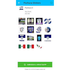 Captura de Pantalla 9 Pachuca Stickers android
