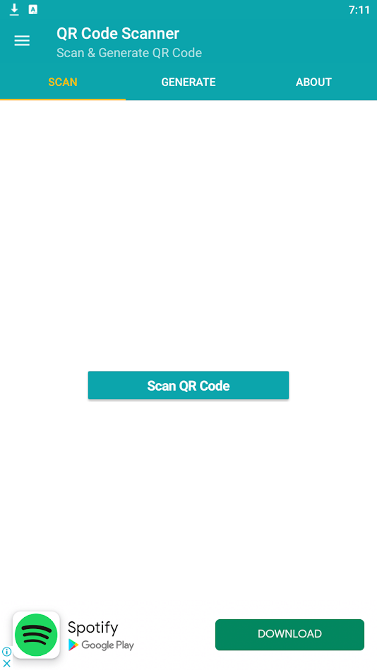 #1. QR Code Scanner (Android) Podle: T H E M A