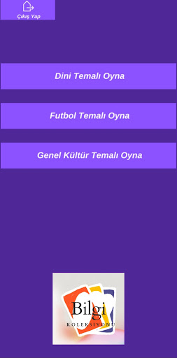 Android application Bilgi Koleksiyonu screenshort