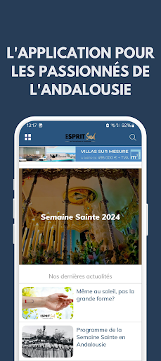 Android application Esprit Sud screenshort