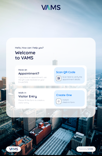 VAMS Kiosk Screen 3