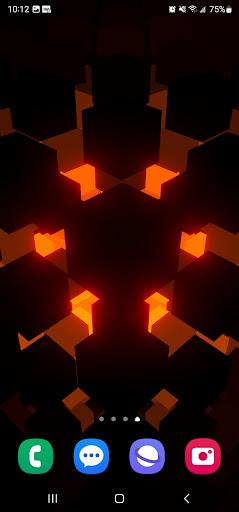 Infinity Cubes Live Wallpaper Screen 2