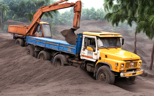 Android application Bangali Truck Driving Truck 3D screenshort