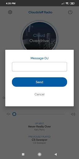 Cloudstaff Radio Screen 3