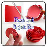 Flower Craft Projects Idea icon