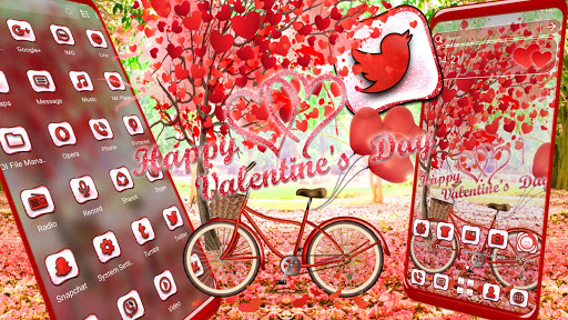 Android application Valentine Theme screenshort
