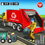 Cover Image of Download Real Garbage Truck Driving 3D 1.1.1 APK