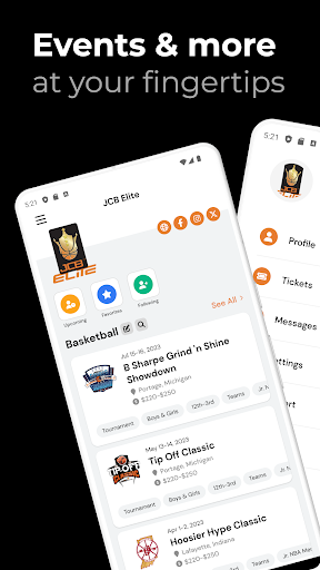 Android application JCB Elite screenshort