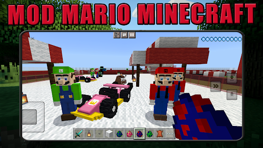 Super Mario-Mod für Minecraft