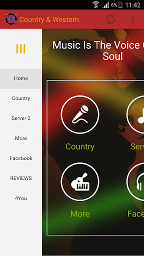 Country & Western Music Radio Screen 2