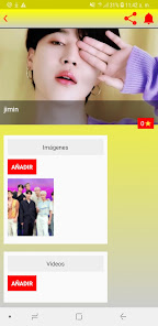 Captura de Pantalla 10 Jimin bts army chat online android