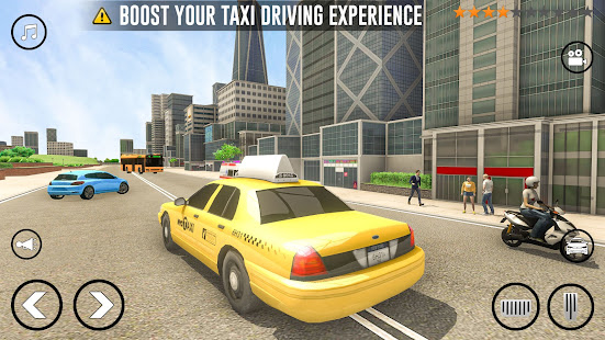 Taxi Sim 3D Car Taxi Simulator Varies with device APK screenshots 5