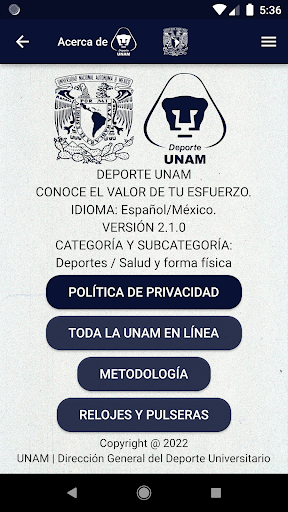 Deporte UNAM