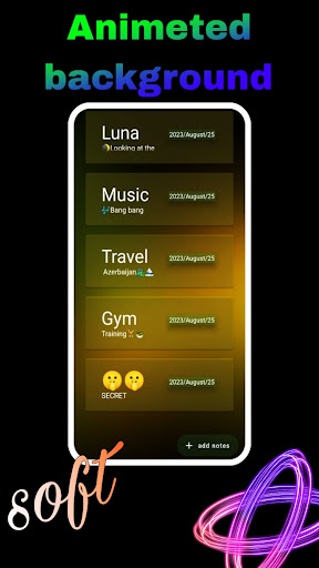 yoyo - your trusted notepad Screen 2
