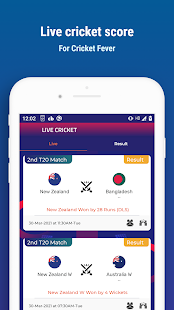 Live cricket Score - T20 Fixtures