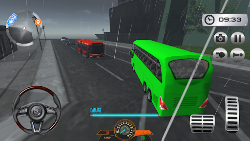 Bus Simulator 3D - City Rain