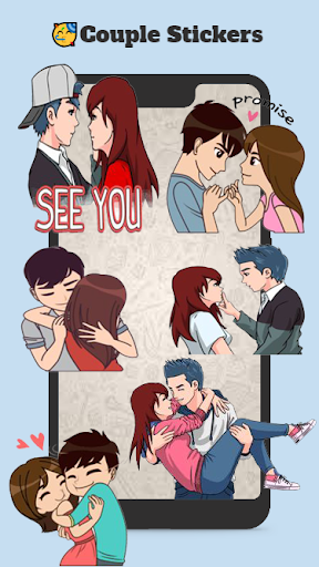 Animated Love Sticker For WA Screen 3
