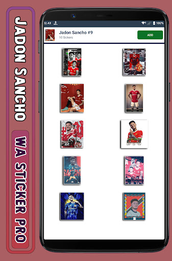 Jadon Sancho - WA Sticker Pro Screen 2