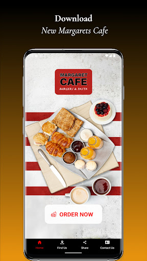 Android application New Margarets Cafe screenshort