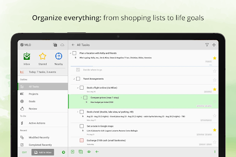 MyLifeOrganized: To-Do List Screenshot