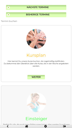 zum Training Screen 2