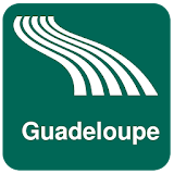 Guadeloupe Map offline icon