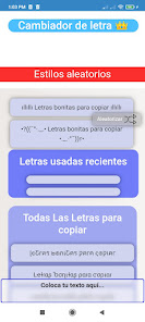 Screenshot 4 Letras Chidas Para Copiar android