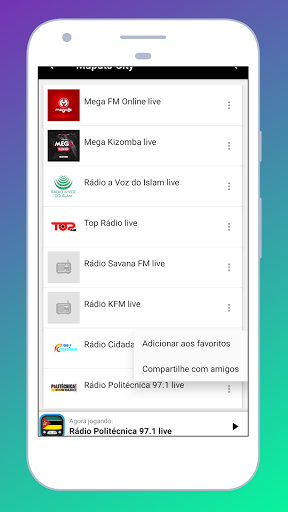 Radio Mozambique: FM AM Online Screen 3