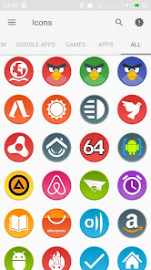 Captura de Pantalla 8 Nexus 5 Rounded IconPack android
