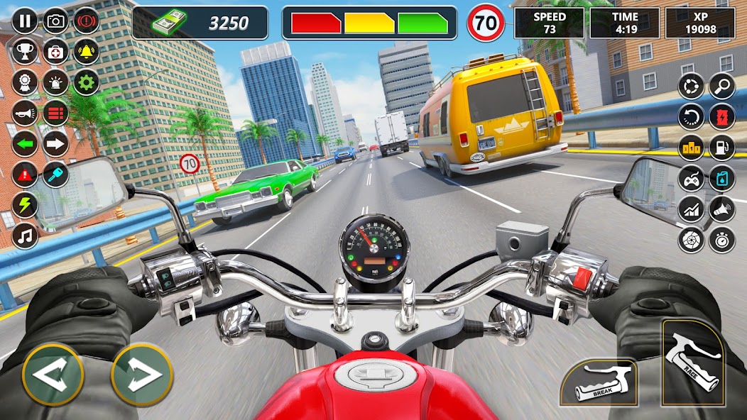 Highway Traffic Bike Racer 1.2.7 APK + Mod (Unlimited money) إلى عن على ذكري المظهر