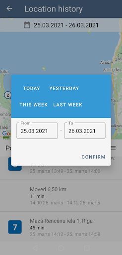 CheckGPS screenshot 2