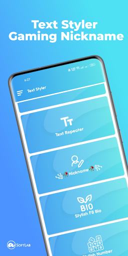 Android application Stylish Name - Gaming Nickname screenshort