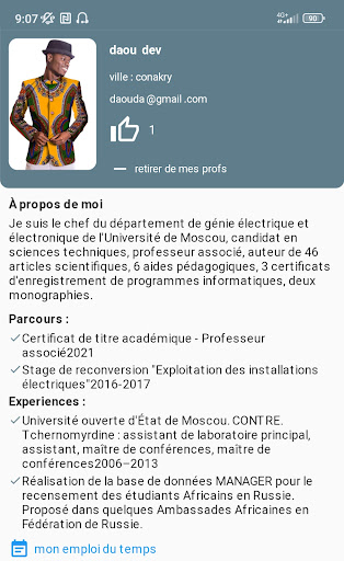 profs guinée Screen 2