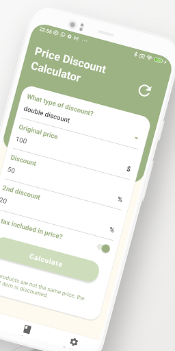 Savings Estimator Calculator Screen 2