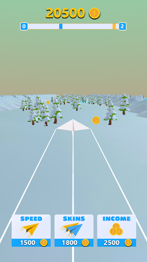 Flight Pilot Paper Plane Games Screen 2