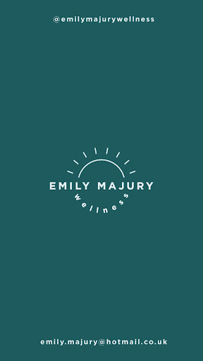 Android application Emily Majury Wellness screenshort