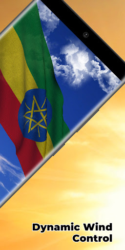 Ethiopia Flag Live Wallpaper Screen 2