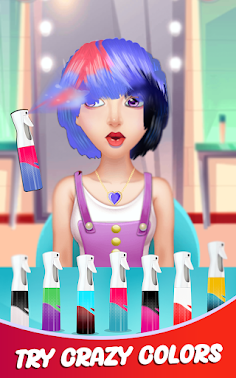 Fashion Girls Hair Salon Games - Screenshot 1