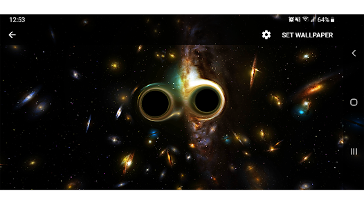 Captura 18 Black Hole Simulation 3D Live  android