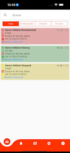 World Securyty GPS Screen 2