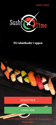 Android application Sushi Time screenshort