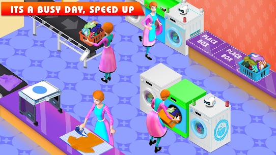 My Laundry Shop Manager: Dirty Clothes Washing v1.2 Mod (Free purchase) 1